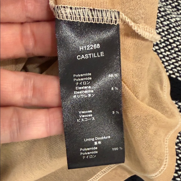 Anne Fontaine Castille - Black Lace Top - Picture 11 of 11